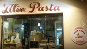 Il ristorante Illia Pasta, nel vecchio quartiere di Nizza
