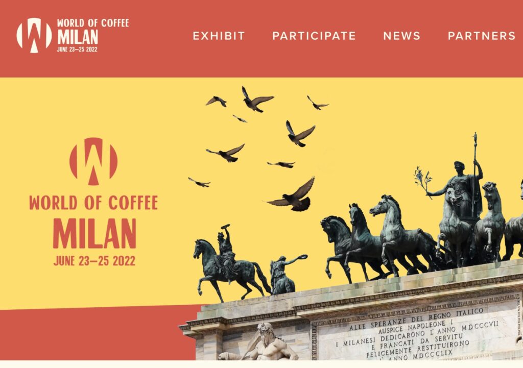 La fiera World of coffee a Milano